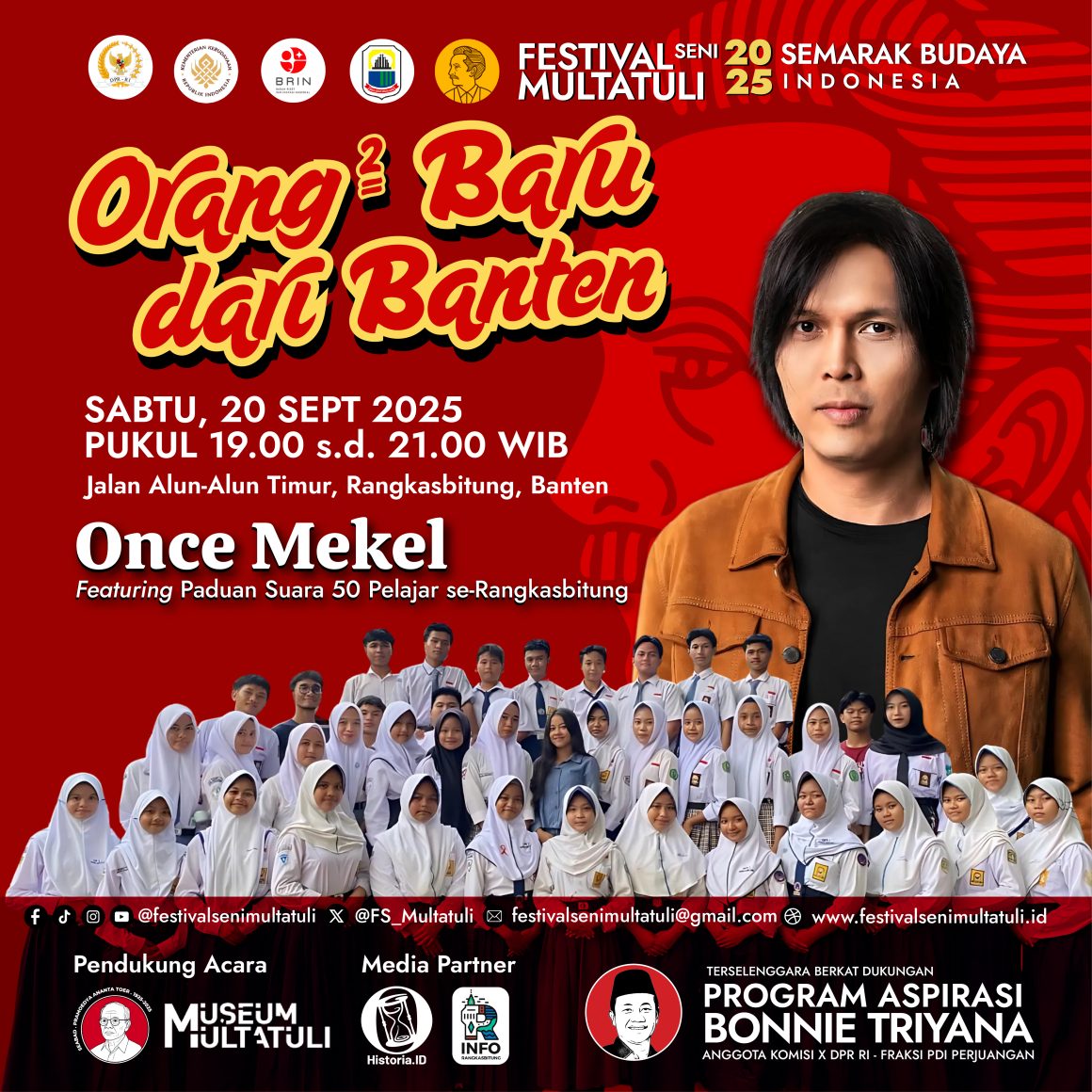 Pertunjukan Musik: Once Mekel