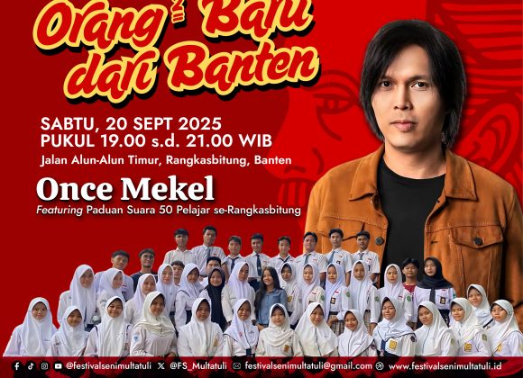 FSM 2021 - ONCE - Web1 Pertunjukan Musik: Once Mekel