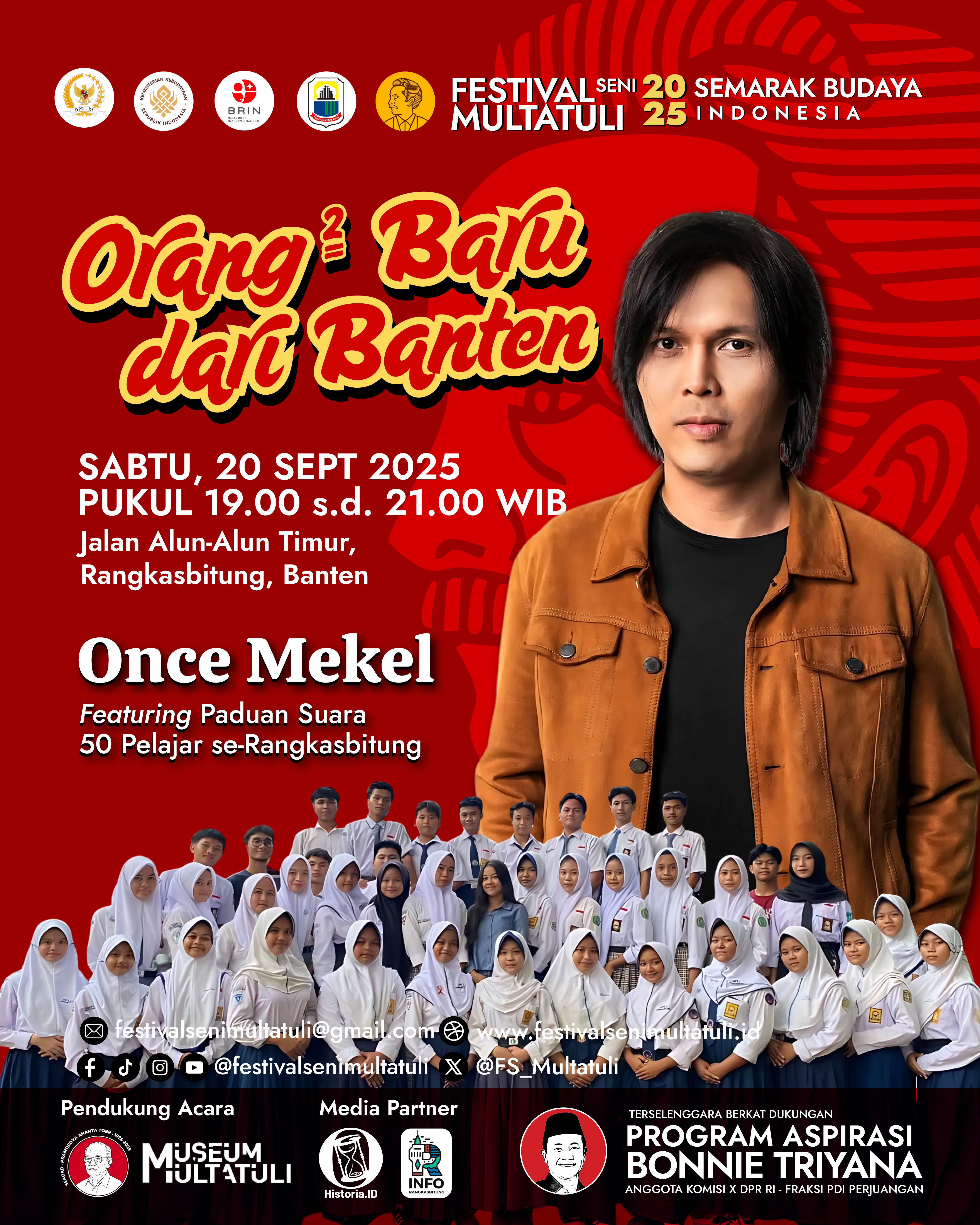 Pertunjukan Musik: Once Mekel