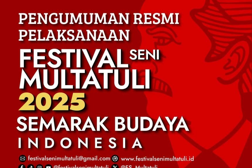 PENGUMUMAN RESMI FESTIVAL SENI MULTATULI 2025