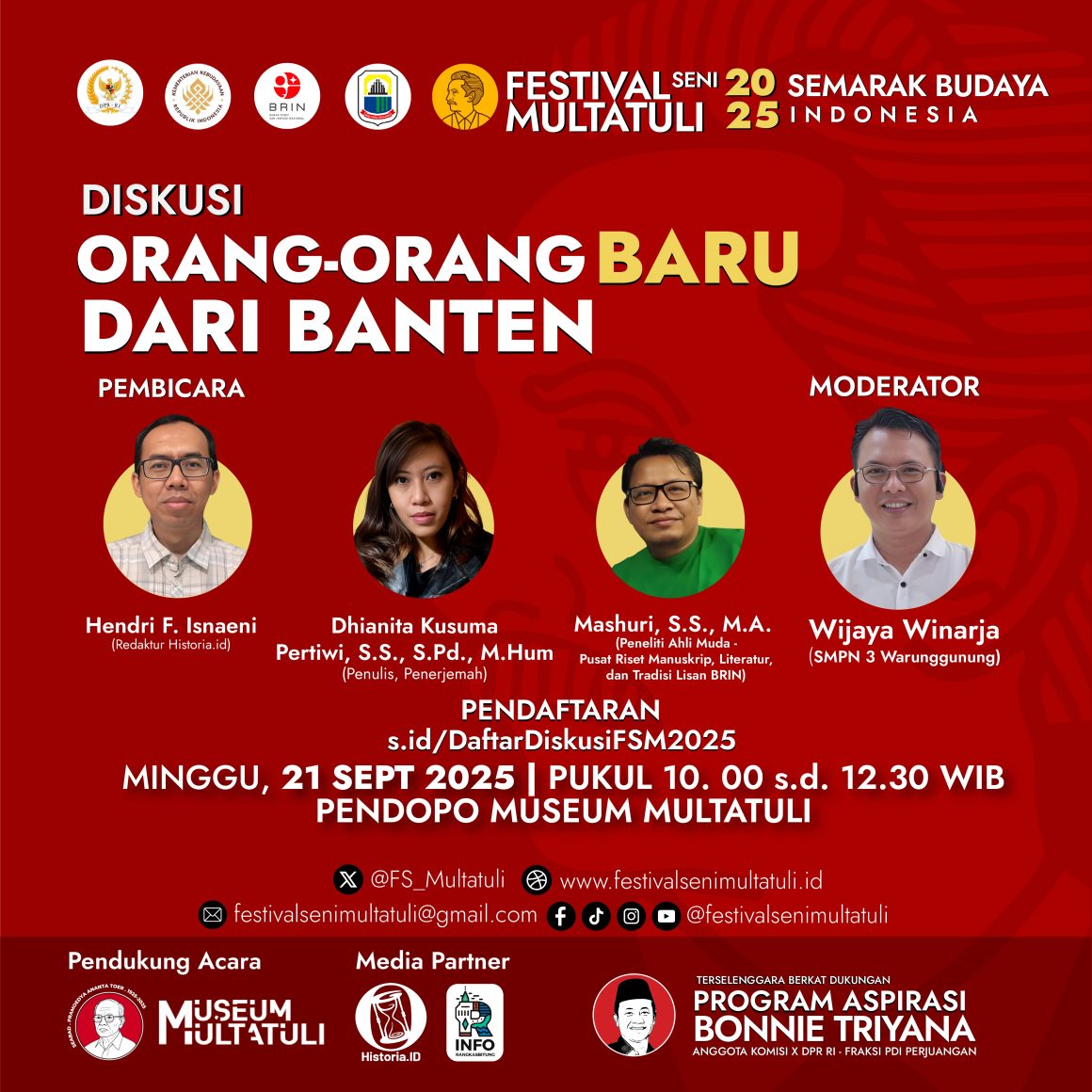 Diskusi “Orang-orang Baru dari Banten”