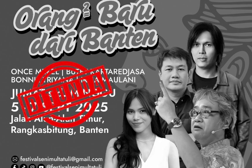PERNYATAAN RESMI PENUNDAAN KEGIATAN